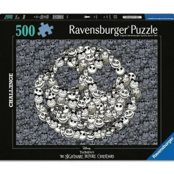 Puzzle 500 pièces : L'étrange Noël de monsieur Jack - Ravensburger