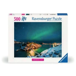 Puzzle 500 pièces - Lumières du nord, Tromsø, Norvège - Ravensburger