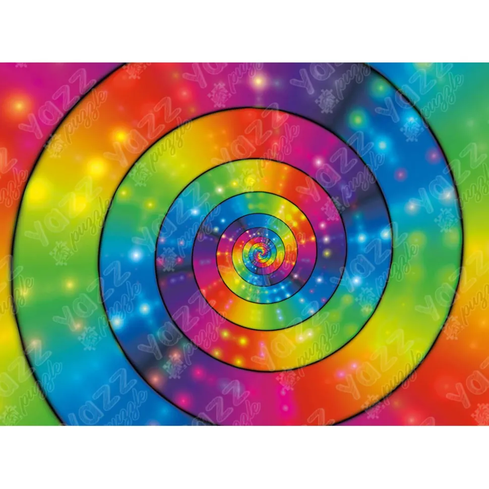 Puzzle 1000 pièces : Lumières en spirale - Yazz puzzle