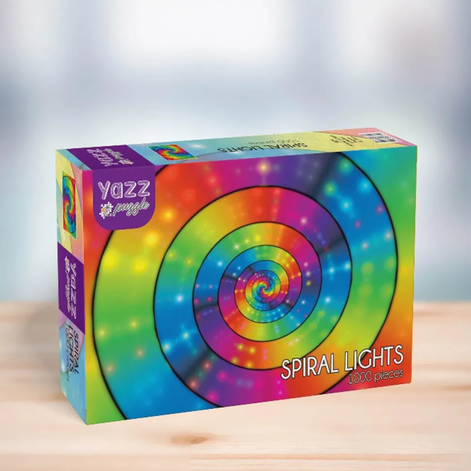 Puzzle 1000 pièces : Lumières en spirale - Yazz puzzle