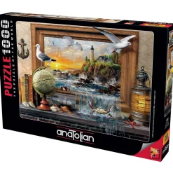 Puzzle 1000 pièces : L'univers marin prend vie - Anatolian