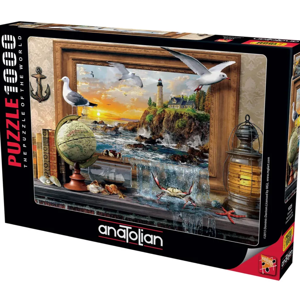 Puzzle 1000 pièces : L'univers marin prend vie - Anatolian