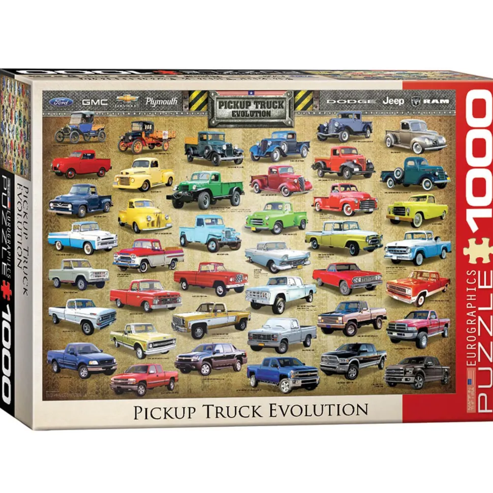Puzzle 1000 pièces : L'évolution des Pickup - Eurographics
