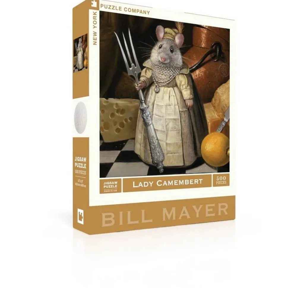Puzzle 500 pièces : Madame Camembert - New York Puzzle Company