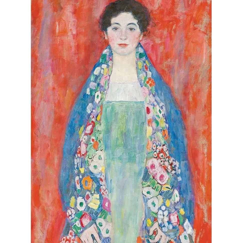 Puzzle 1000 pièces : MADEMOISELLE LIESER -Klimt - Piatnik