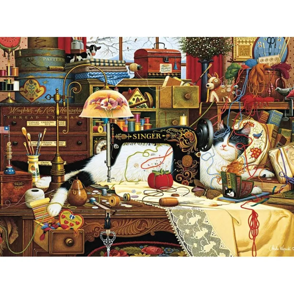 Puzzle 1000 pièces : Maggie la bordélique - Schmidt