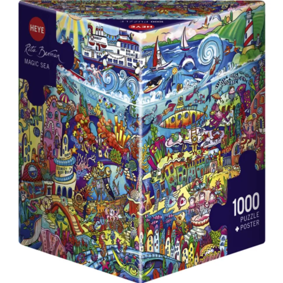 Puzzle 1000 pièces : Magic sea - Heye