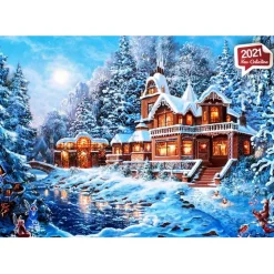 Puzzle 1000 pièces : Magie d'hiver - Anatolian