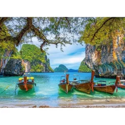 Puzzle 1500 pièces : Magnifique Baie de Thaïlande - Castorland