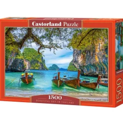 Puzzle 1500 pièces : Magnifique Baie de Thaïlande - Castorland