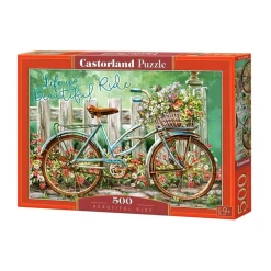 Puzzle 500 pièces : Magnifique vélo - Castorland