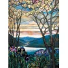Puzzle 1000 Pièces : Magnolias Et Iris, Tiffany - Piatnik