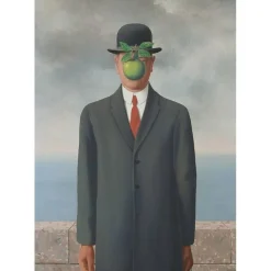 Puzzle 1000 pièces : Magritte - Le fils de l'homme - Piatnik