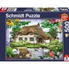 Puzzle 500 pièces : Maison de campagne romantique - Schmidt