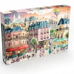 Puzzle 1000 pièces : maison de la mode Paris - Penny Puzzle