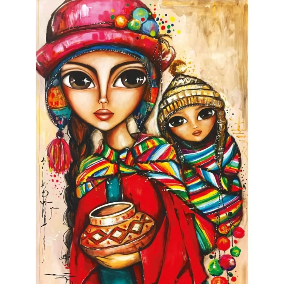 Puzzle 1000 pièces : Maman et Fille - Magnolia