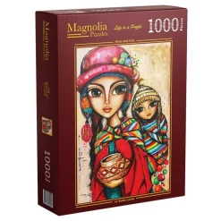 Puzzle 1000 pièces : Maman et Fille - Magnolia