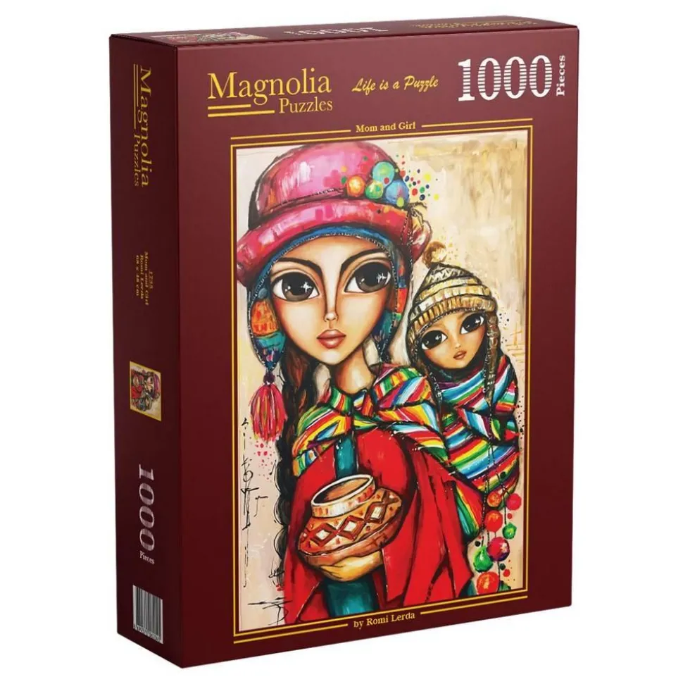 Puzzle 1000 pièces : Maman et Fille - Magnolia