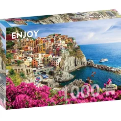 Puzzle 1000 pièces : Manarola, Cinque Terre, Italie - EnjoyPuzzle