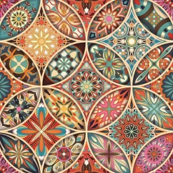 Puzzle 1023 pièces : Mandala - Magnolia