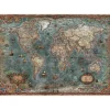 Puzzle 8000 pièces : Mappemonde historique - Educa