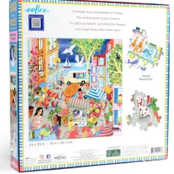 Puzzle 1000 pièces : Marché En France - Eeboo