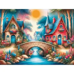 Puzzle 1000 pièces : MATIN FÉÉRIQUE - JaCaRou