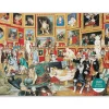 Puzzle 1500 pièces : Meowsterpiece of Western Art : La Tribune des offices - Galison