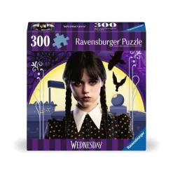 Puzzle 300 pièces : Mercredi Addams - Ravensburger