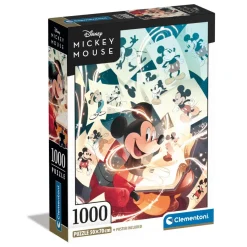 Puzzle 1000 pièces : Mickey Mouse Célébration - Clementoni