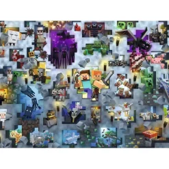 Puzzle 1000 pièces : Minecraft - Ravensburger