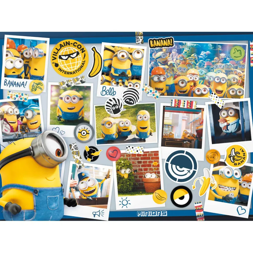 Puzzle 500 pièces : Minions : Collection de folles photos - Trefl