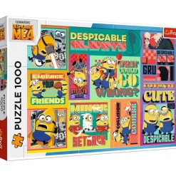 Puzzle 1000 pièces : Moi, moche et méchant 4 - Trefl