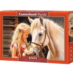 Puzzle 1000 pièces : Mon ami cheval - Castorland