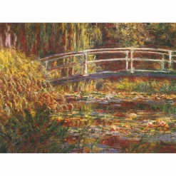 Puzzle 1000 pièces - Monet : Le pont japonais - DToys