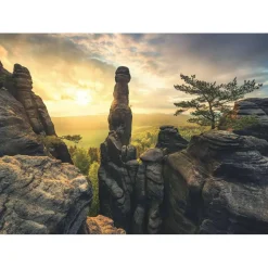 Puzzle 1000 pièces - Monolithe, Montagnes de grès de l'Elbe - Ravensburger