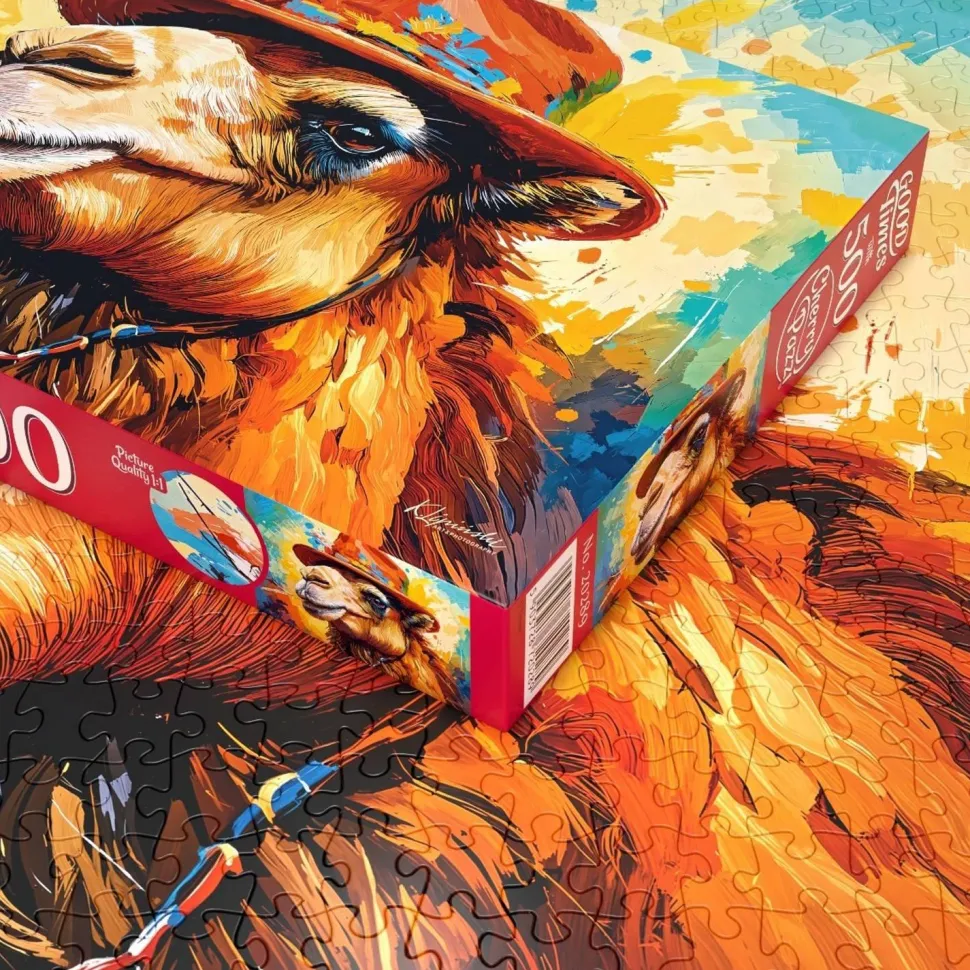 Puzzle 500 pièces : Monsieur Chameau - CherryPazzi