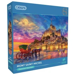 Puzzle 1000 pièces : Mont Saint-Michel - Gibsons