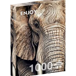 Puzzle 1000 Pièces : Motifs ancestraux - EnjoyPuzzle