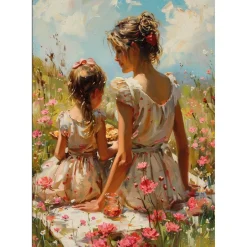 Puzzle 1000 pièces : Mère et Fille - Ks Games