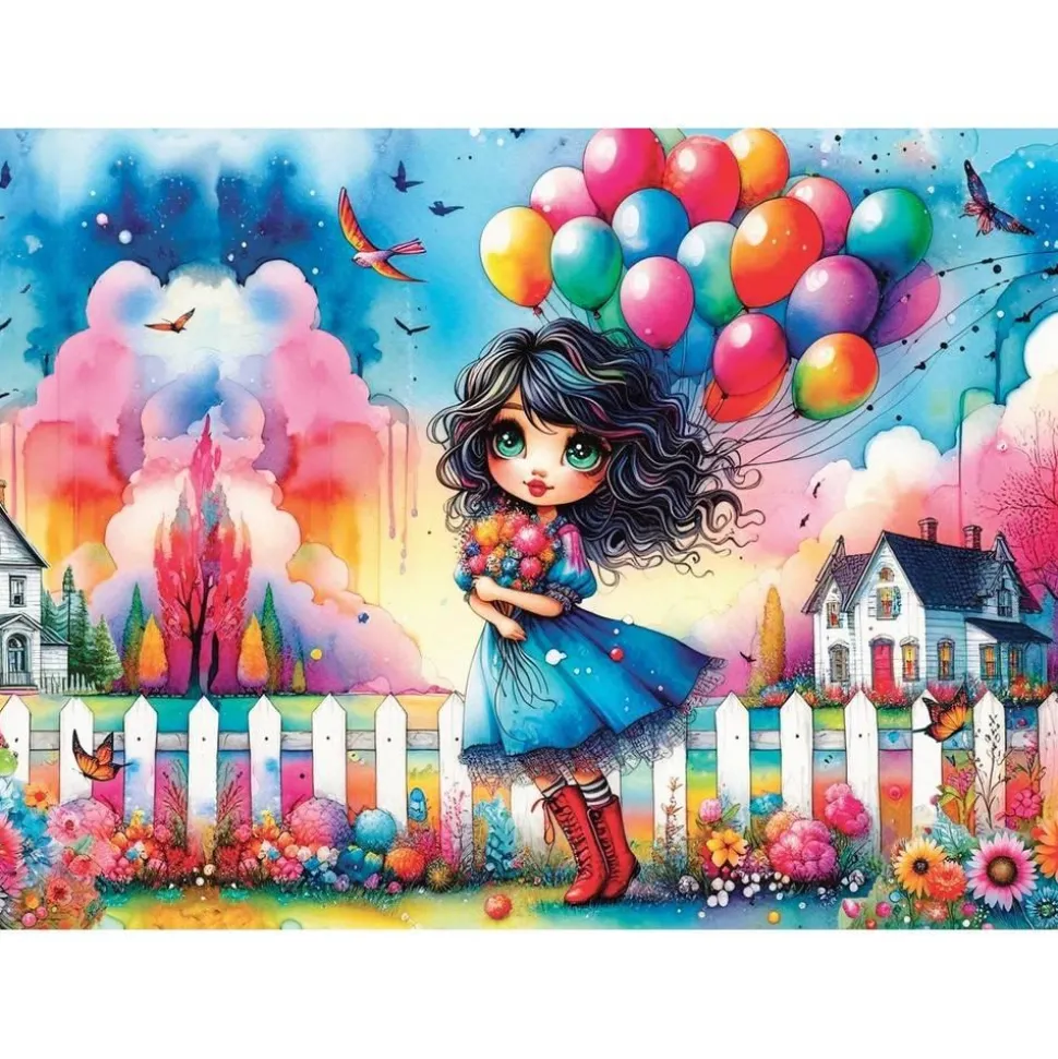 Puzzle 1000 pièces : MURMURES DU VENT - JaCaRou