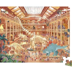 Puzzle 100 pièces : Musée Histoire Naturelle - Janod