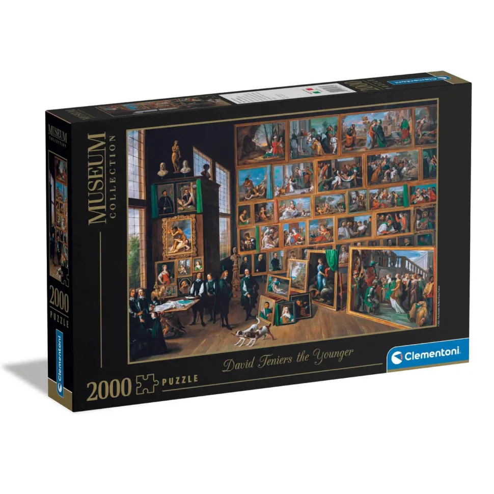 Puzzle 2000 pièces : Museum : David Teniers - Clementoni