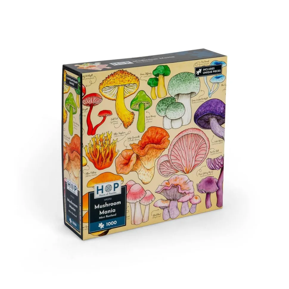 Puzzle 1000 pièces : Mushroom Mania - The House Of Puzzle