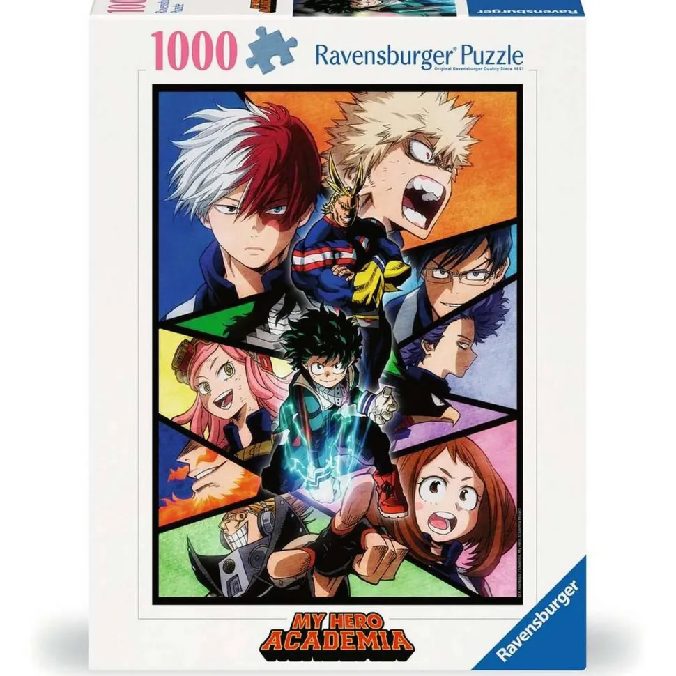 Puzzle 1000 pièces : My Hero Academia - Ravensburger