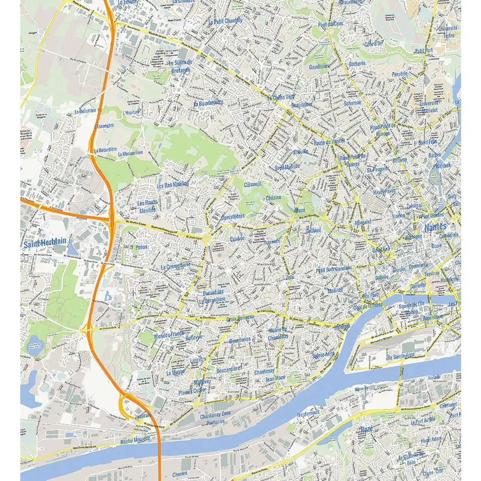 Puzzle 1000 pièces : MyPuzzle Nantes - Helvetiq