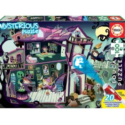 Puzzle 100 pièces : Mysterious Puzzle Junior : Maison Hantée - Educa