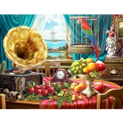 Puzzle 1000 pièces : Nature morte avec des fruits - Anatolian