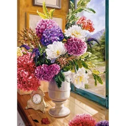 Puzzle 1000 pièces : Nature morte d'Hydrangeas - Castorland