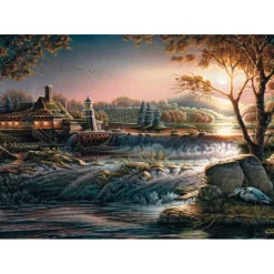 Puzzle 1000 pièces : Nature sauvage et lumineuse - Terry Redlin - Schmidt